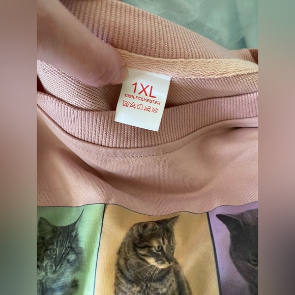 NEW Taylor Swift ERAS “Karma is a Cat” pullover crewneck - Picture 3 of 4